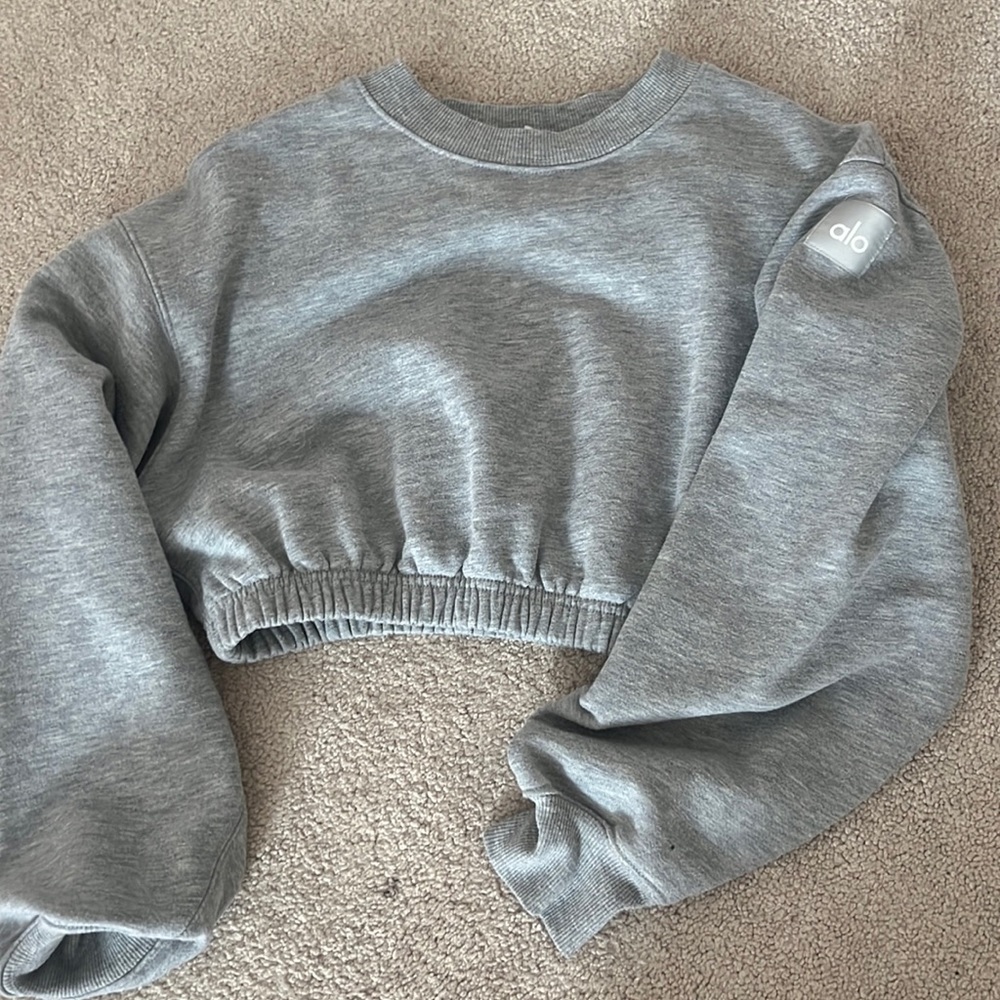 Alo cropped hoodie